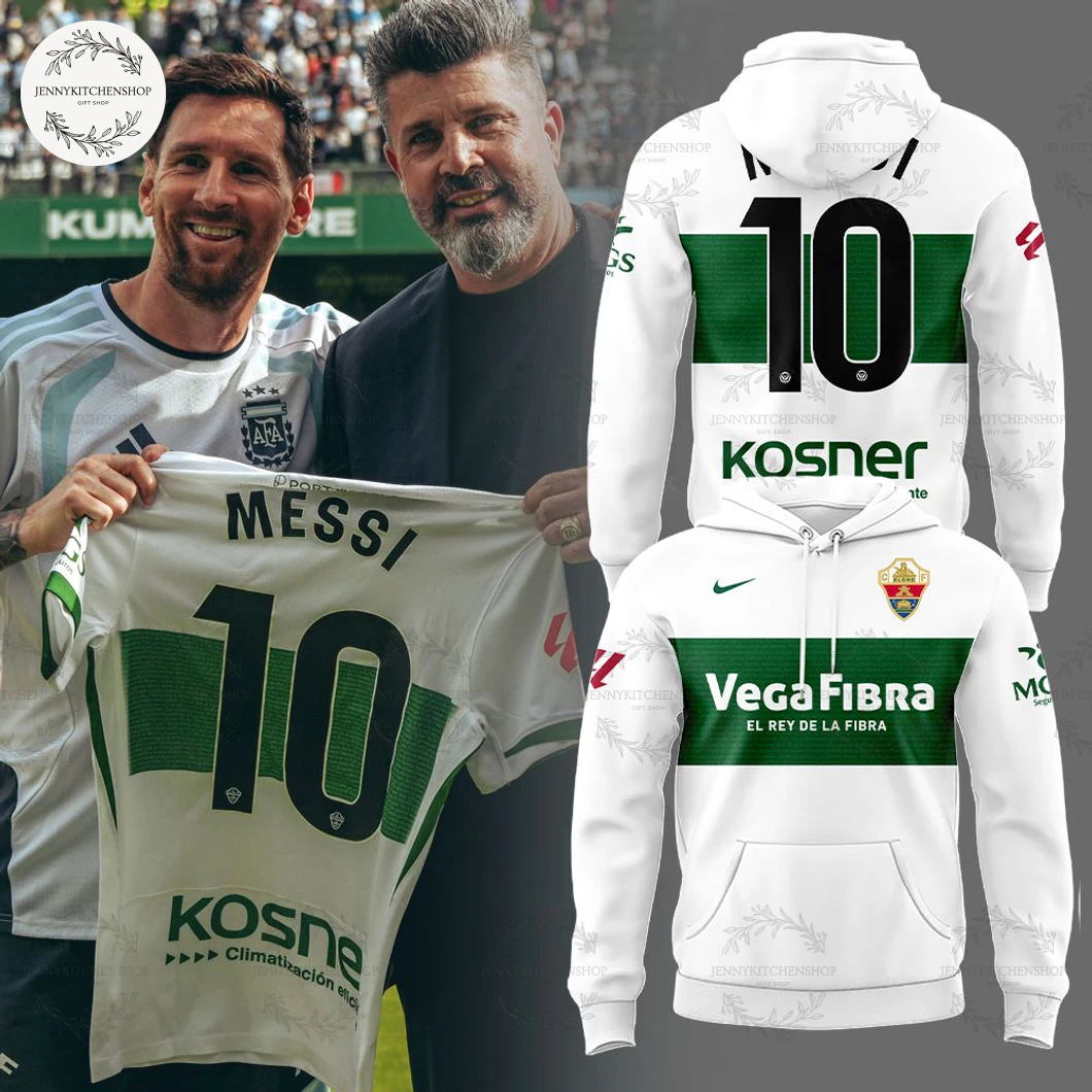 Lionel Messi Memorable Visit to Elche CF 2025 T-Shirt, Hoodie