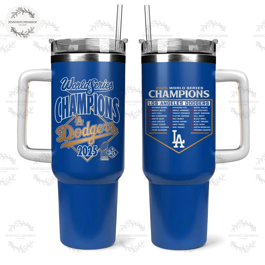 Los Angeles Dodgers 2025 Champions Limited Tumbler