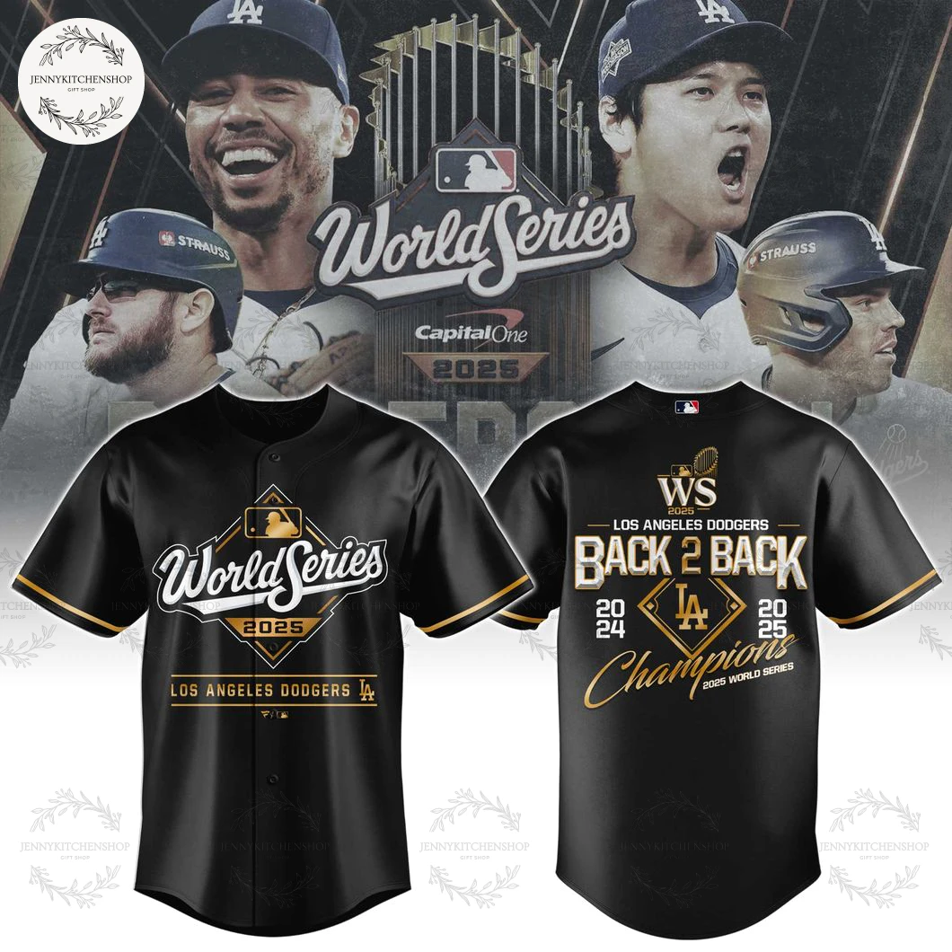 Los Angeles Dodgers 9X World Series Champs 2025 Limited Edition Baseball Jersey