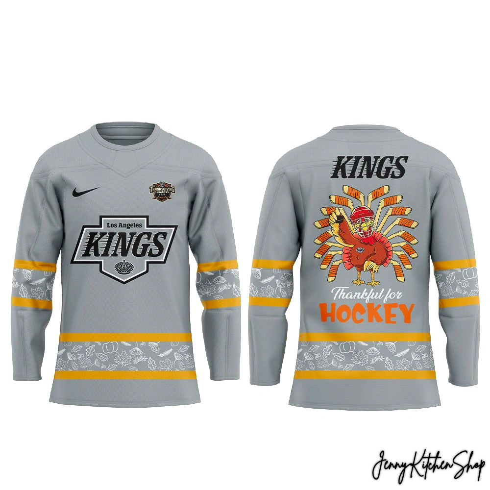 Los Angeles Kings Happy Thanksgiving 2025 Limited Hockey Jersey