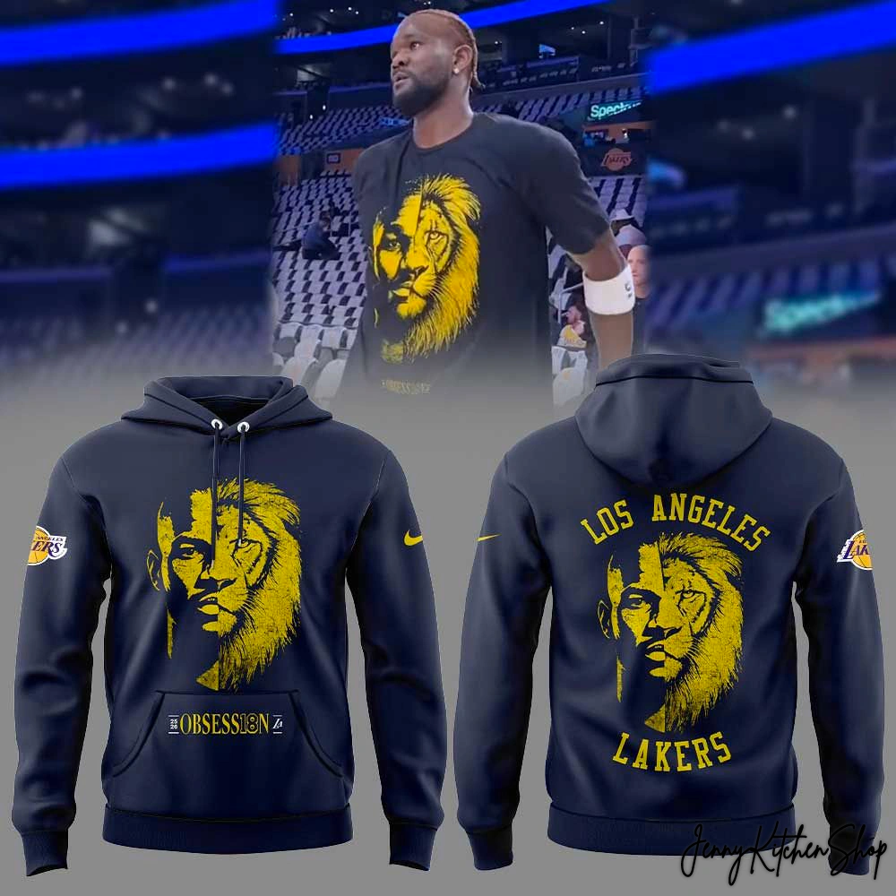 Los Angeles Lakers The Lion Obsession T-Shirt