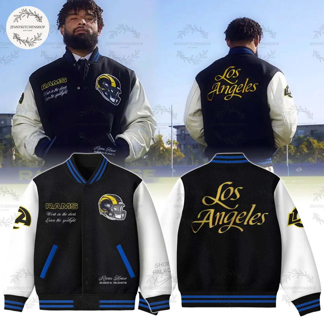 Los Angeles Rams Rivalries 2025 Baseball Jacket