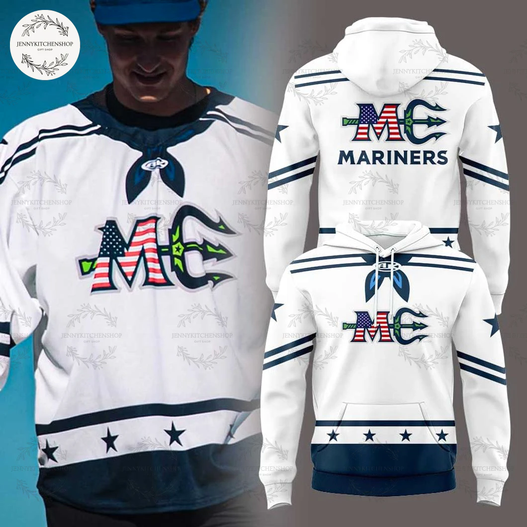 Maine Mariners Military Auction Uniform 2025 Hoodie