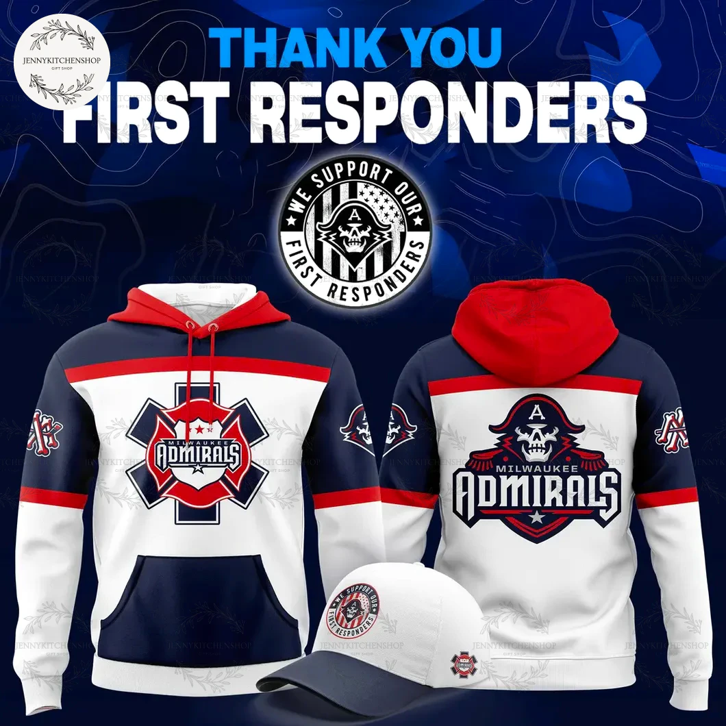 Milwaukee Admirals 2025 Hometown Heroes Hoodie