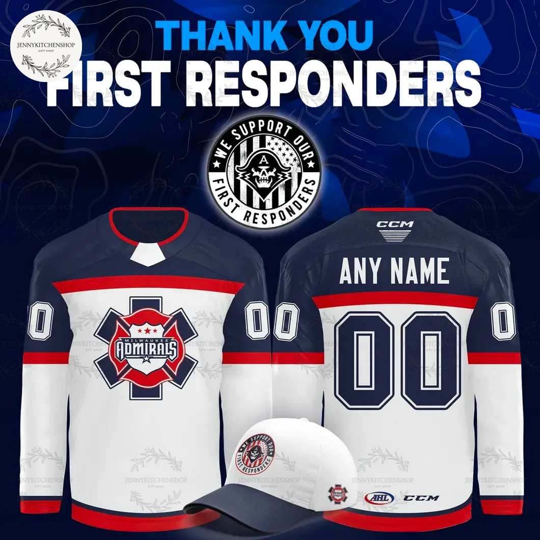 Milwaukee Admirals 2025 Thank You First Responsive Jersey