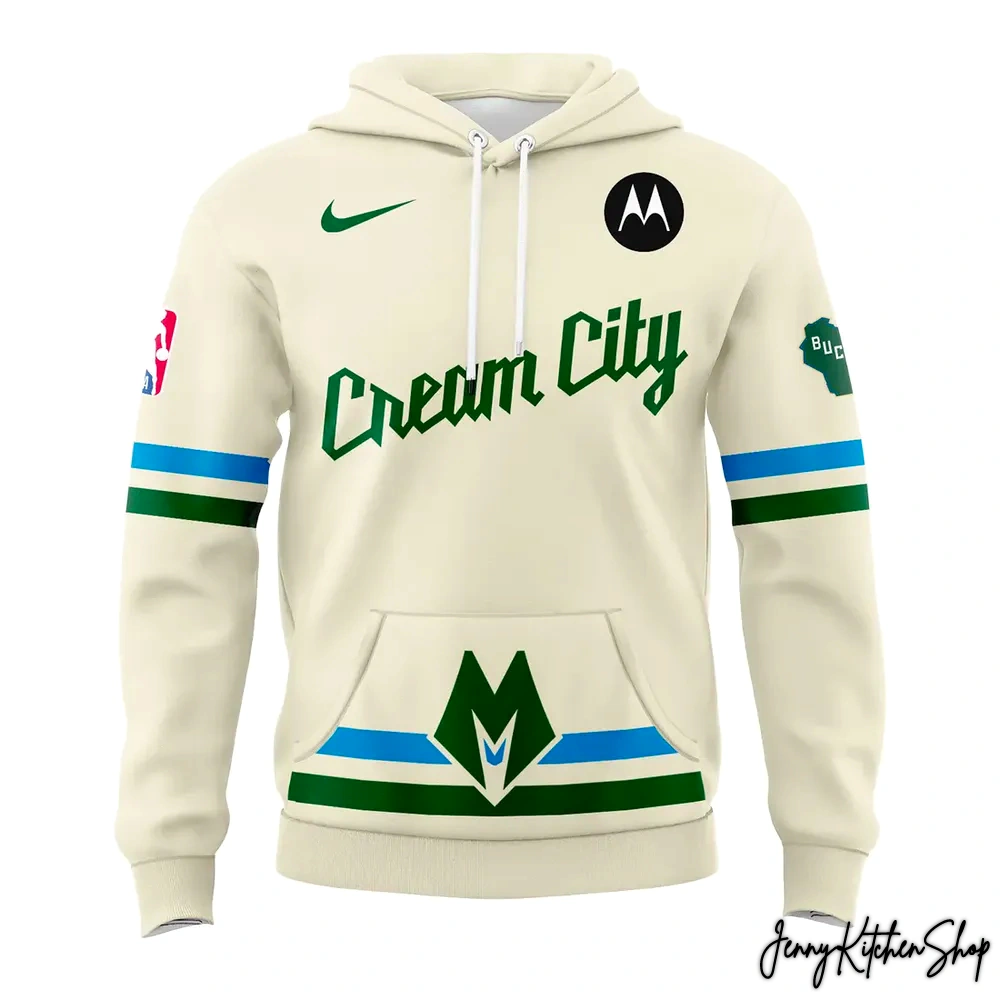 Milwaukee Bucks 2025-26 City Edition Hoodie