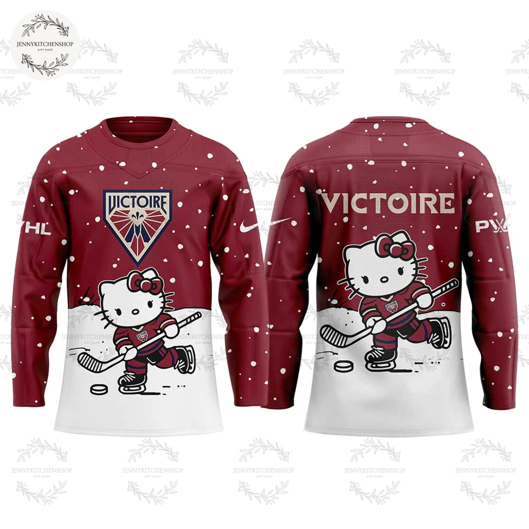 Montréal Victoire x Hello Kitty 2025-26 Fans Limited Hockey Jersey