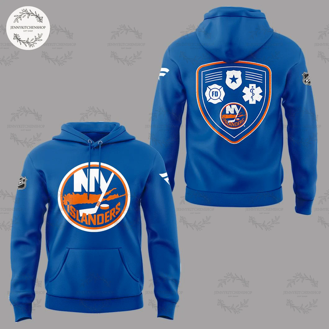 New York Islanders First Responder Night Hoodie