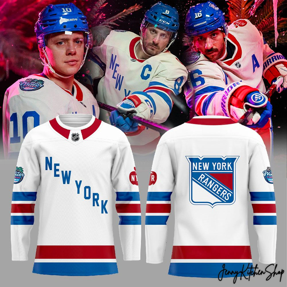 New York Rangers 2026 Winter Classic New Hockey Jersey
