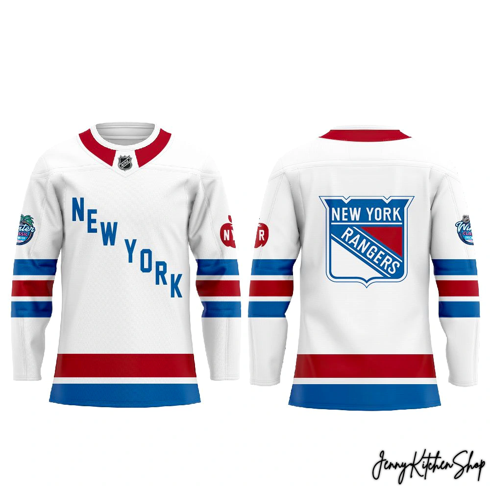 New York Rangers 2026 Winter Classic New Hockey Jersey