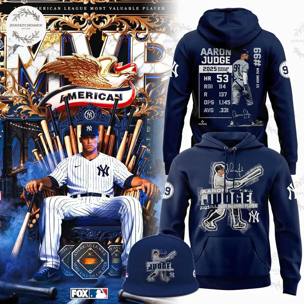 New York Yankees 2025 Aaron Judge MVP The Big Dumper T-Shirt