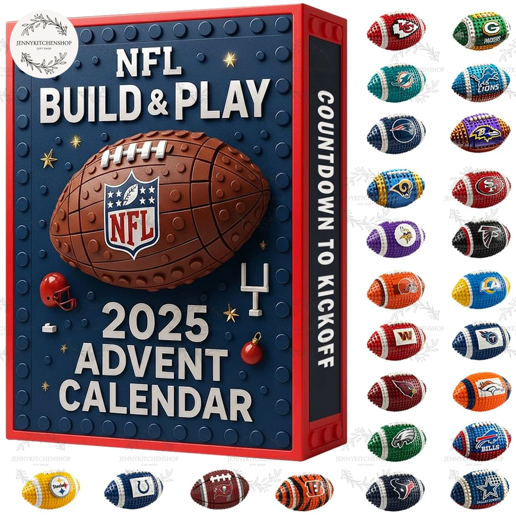 NFL All Team Football 2025 Advent Calendars