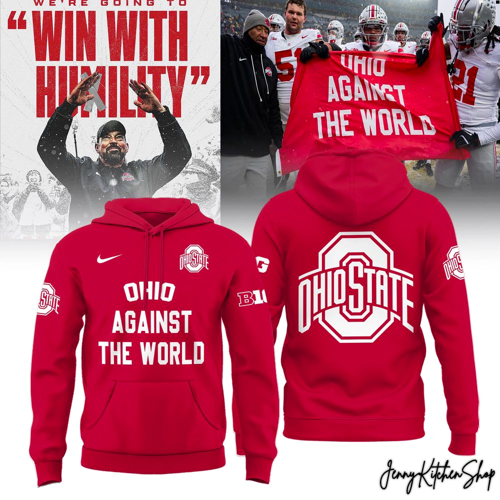 Ohio State Buckeyes Beat Michigan Wolverine Red Hoodie