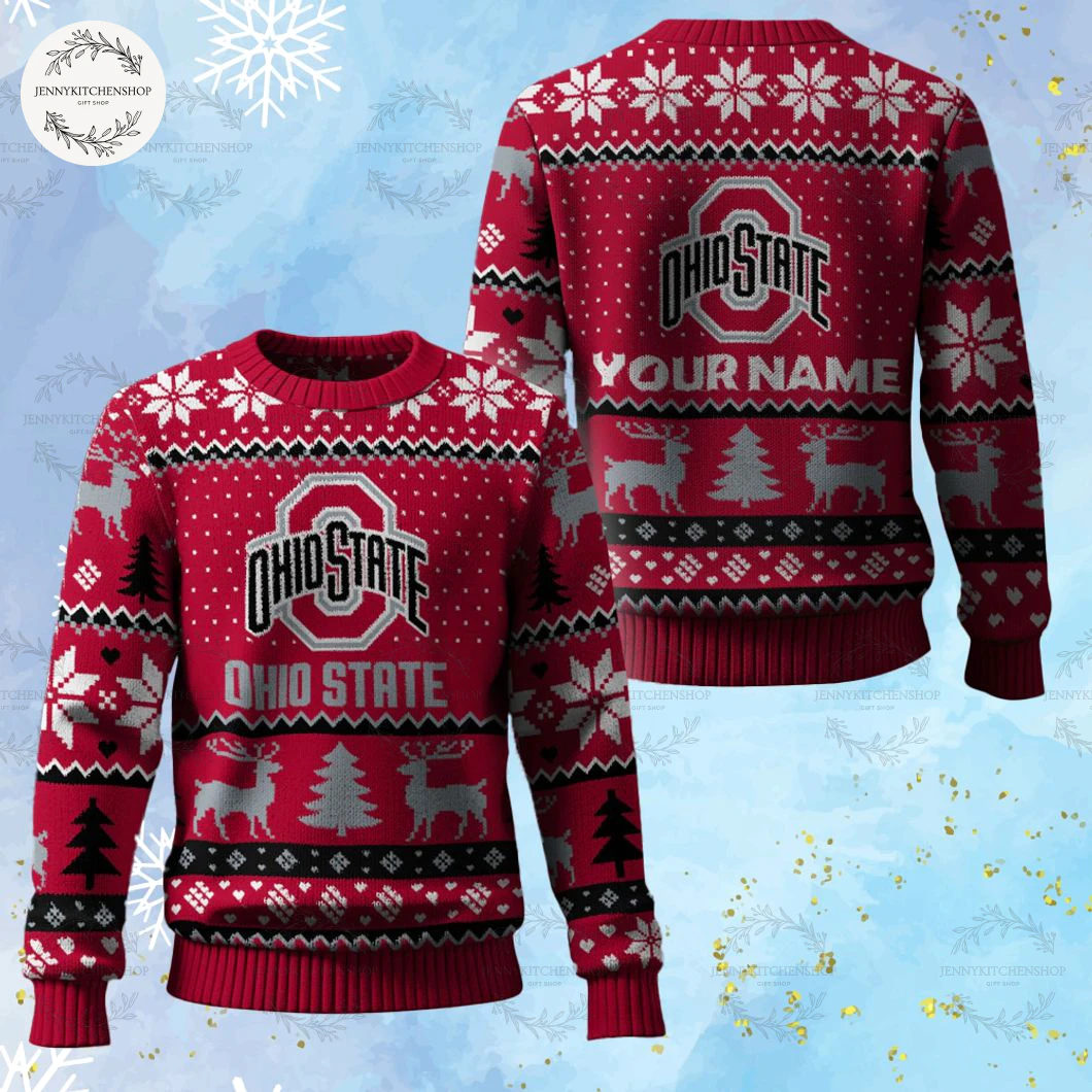 Ohio State Buckeyes Christmas 2025 Limited Ugly Sweater