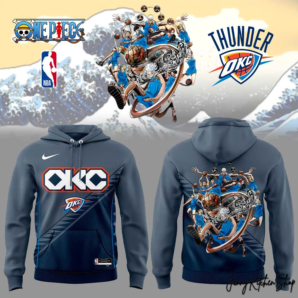 Oklahoma City Thunder x One Piece Special 2025-26 Hoodie