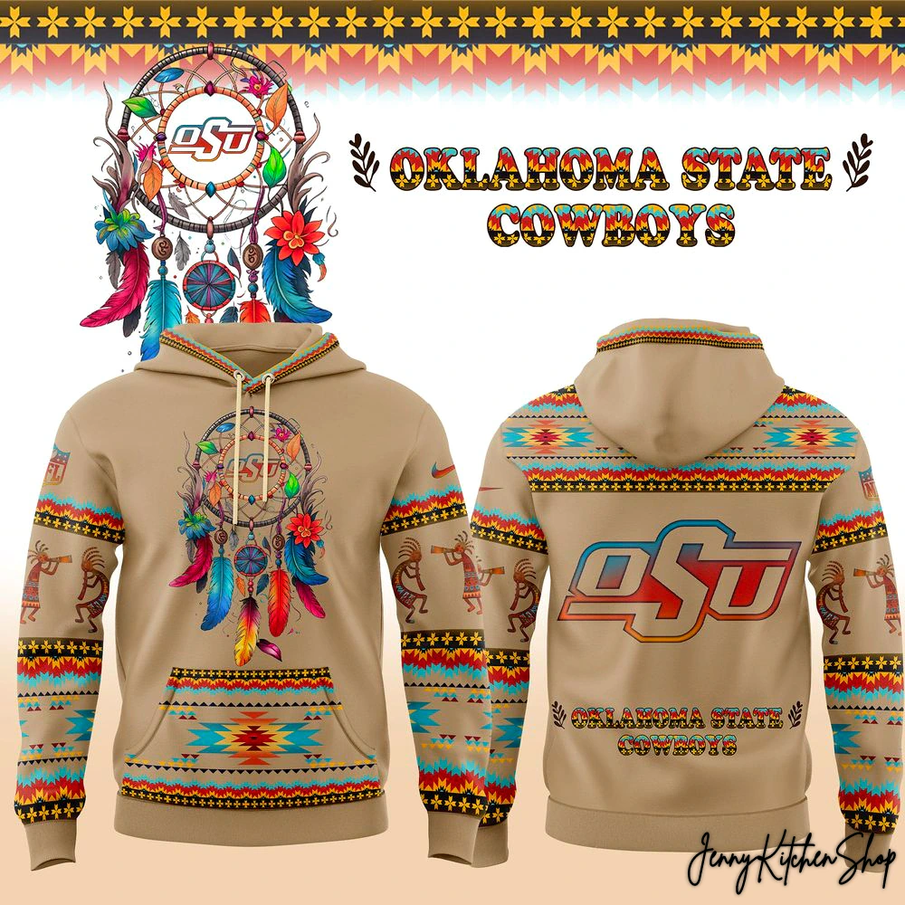 Oklahoma State Cowboys Native American Heritage Month Collection 2025 Hoodie