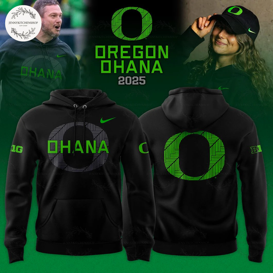 Oregon Ducks Ohana 2025 Limited Collection Hoodie