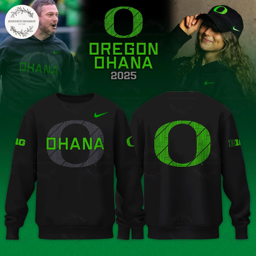 Oregon Ducks Ohana 2025 Limited Collection Hoodie