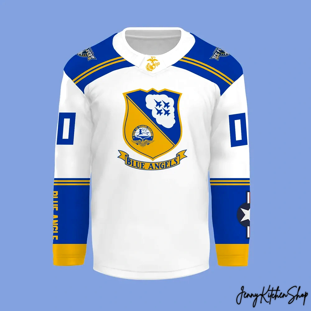 Pensacola Ice Flyers Blue Angels Night Jersey 2025