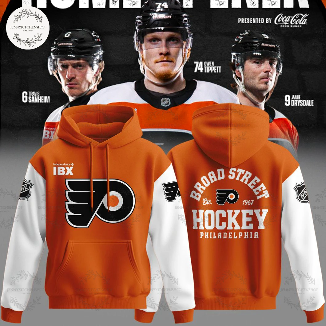 Philadelphia Flyers 2025 New Uniform Hoodie