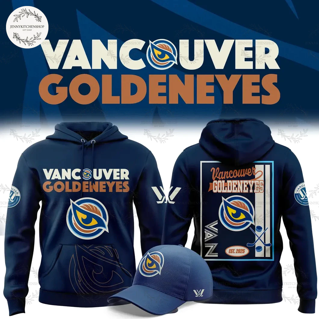 PWHL Vancouver Goldeneyes 2025 New Edition Hoodie