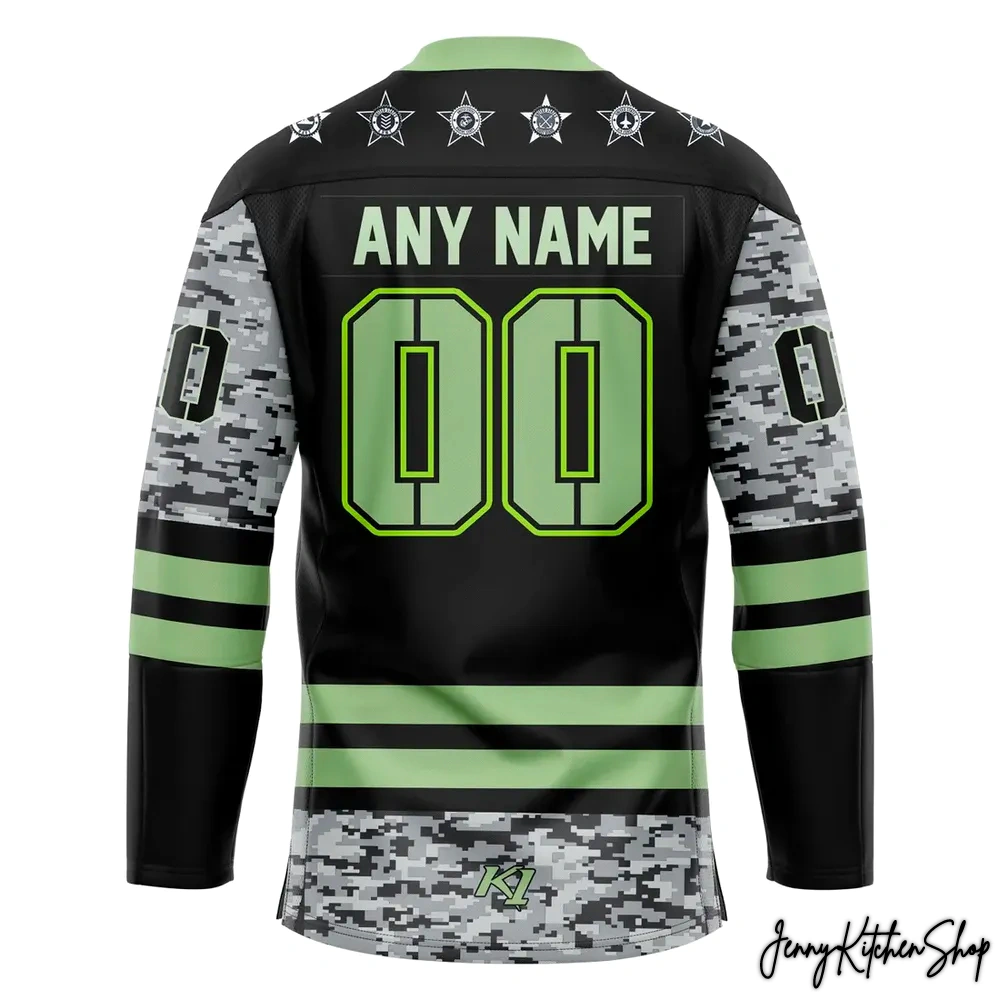 Rochester Jr Americans 2025 Military Appreciation Jersey