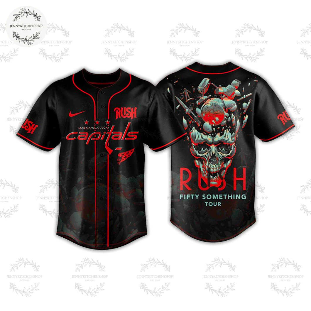RUSH 2026 Fifty Something Tour x Washington Jersey