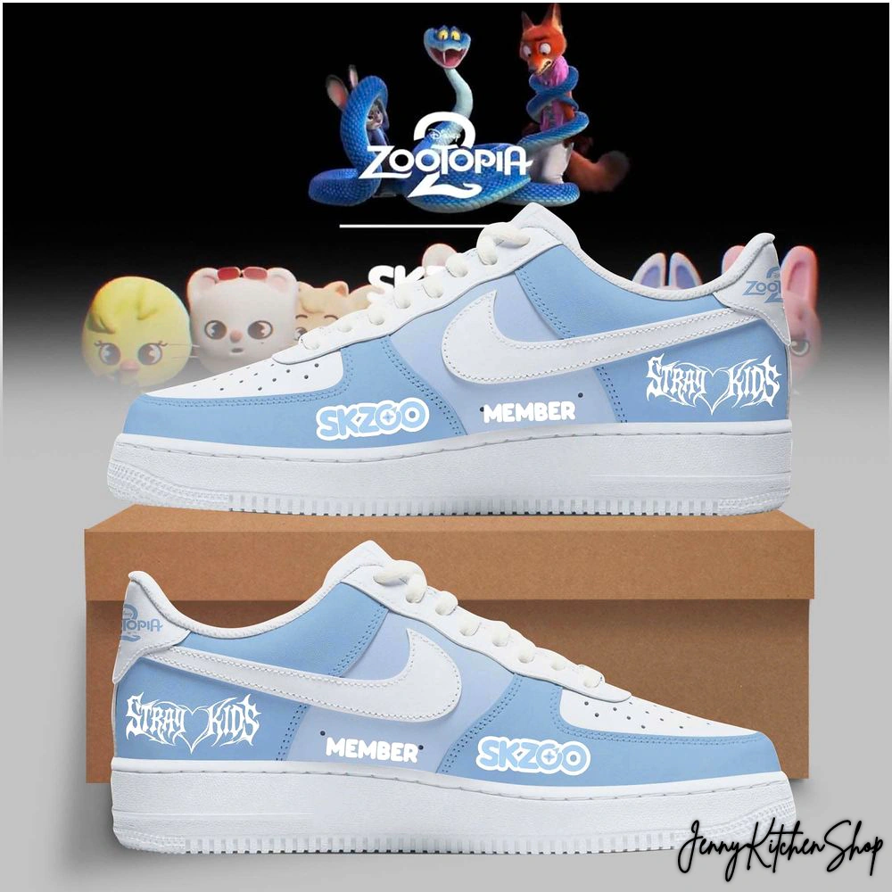 Stray Kids x Zootopia 2 New Custom Air Force 1 Shoes