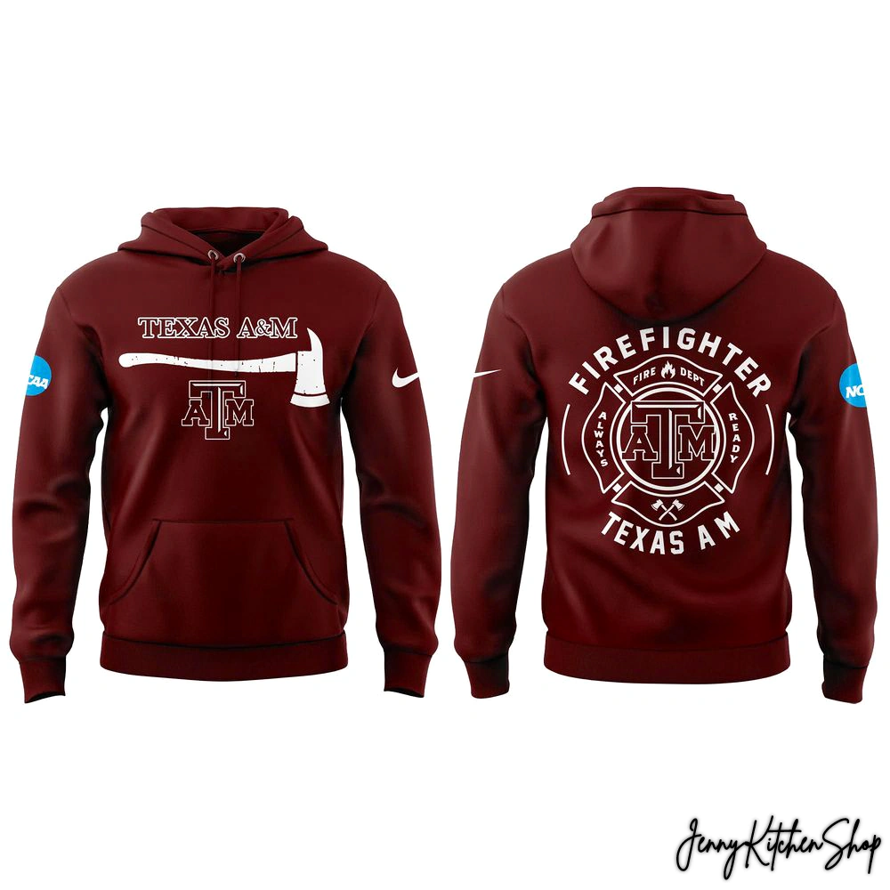 Texas A&M Aggies Firefighter Application Hoodie