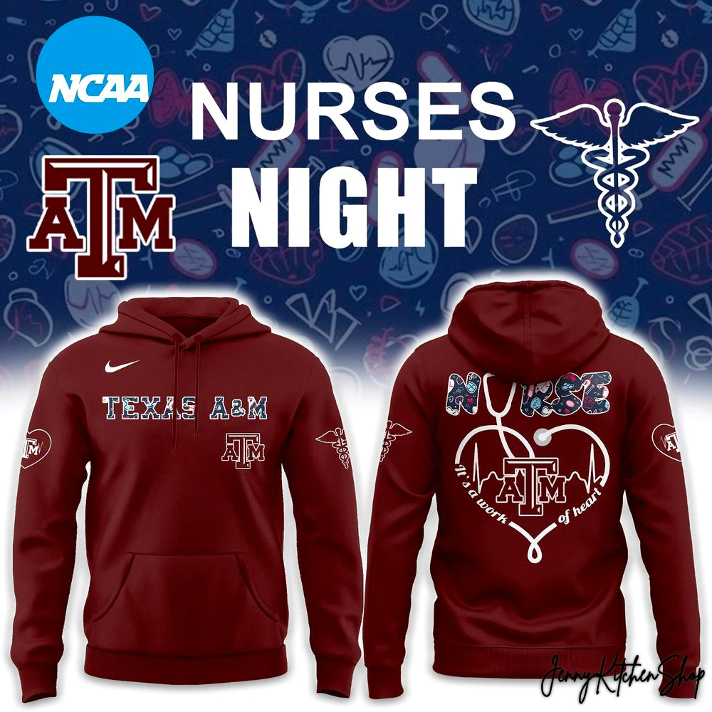 Texas A&M Aggies Nurses Night Hoodie