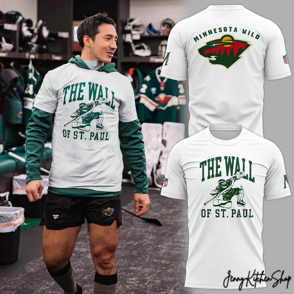 The Wall Of St Paul Minnesota Wild T-Shirt, Hoodie