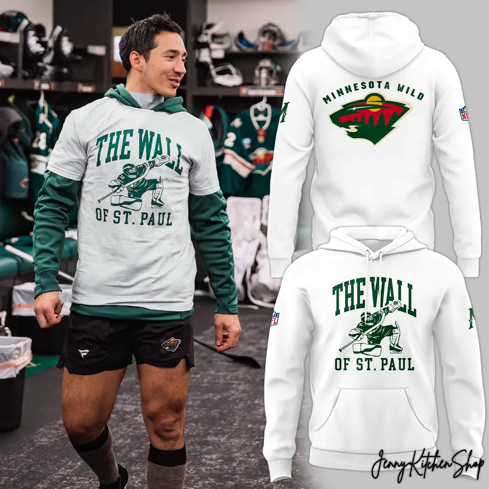 The Wall Of St Paul Minnesota Wild T-Shirt, Hoodie