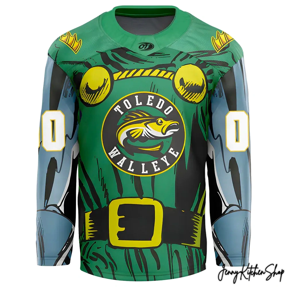 Toledo Walleye 2025 Marvel Doctor Doom Limited Hockey Jersey