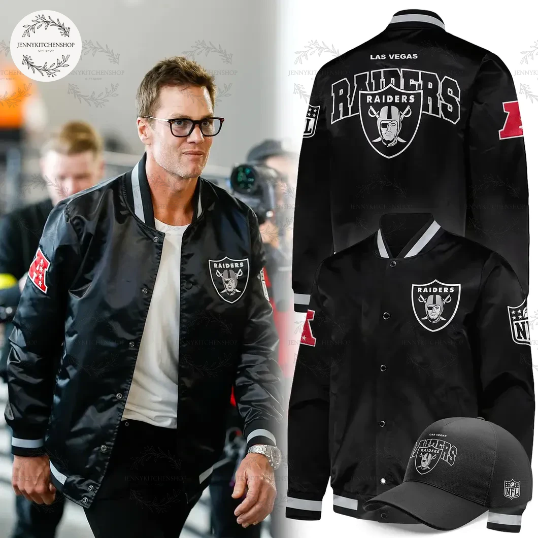 Tom Brady x Las Vegas Raiders 2025 Jacket