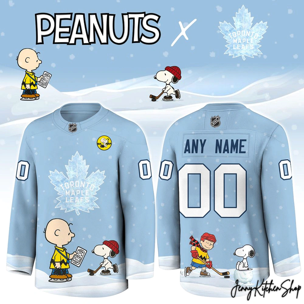 Toronto Maple Leafs x Peanuts 2025 Limited Hockey Jersey