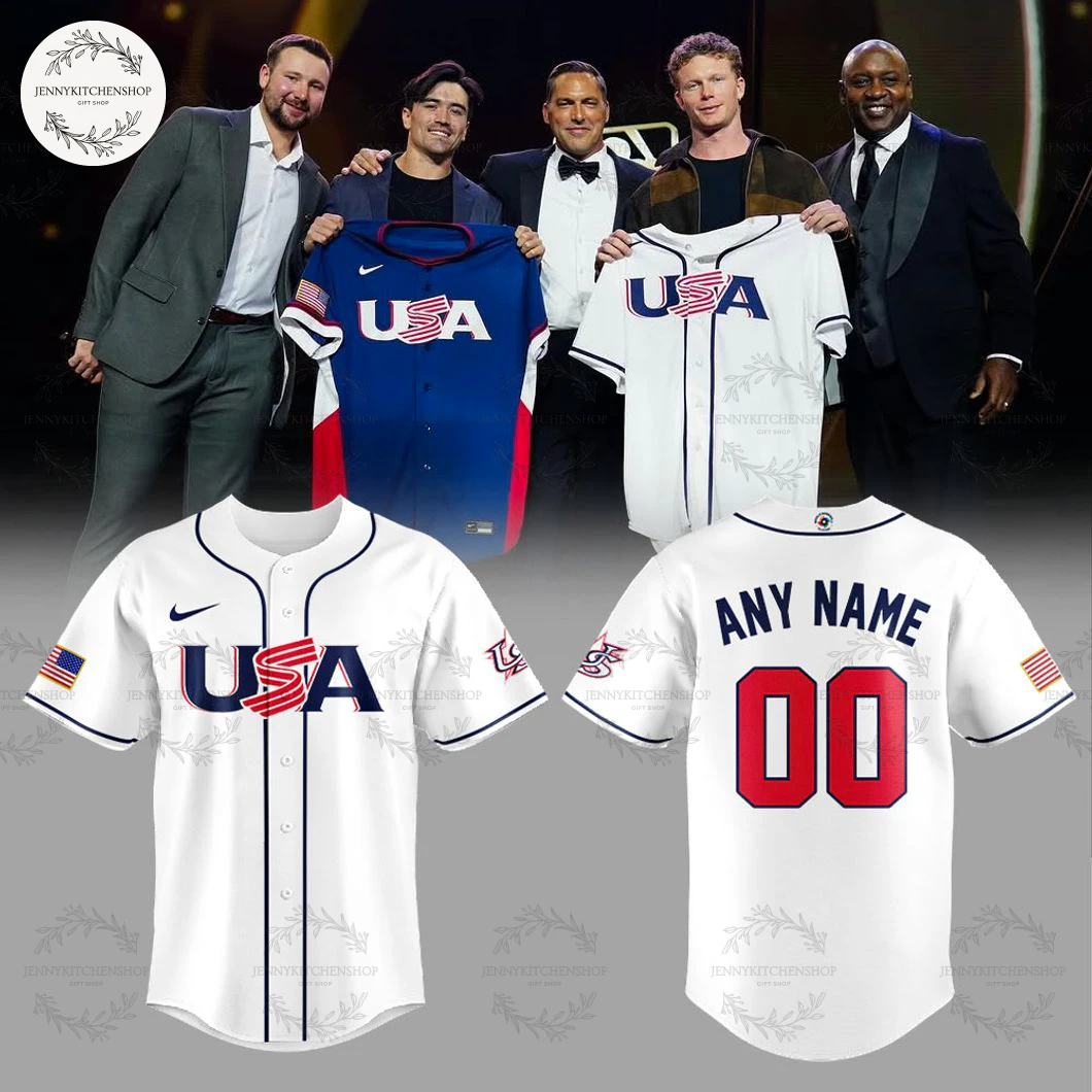 USA Baseball 2026 World Baseball Classic White Jersey