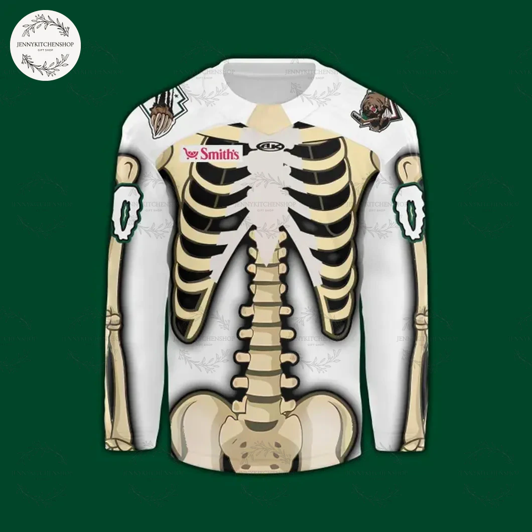 Utah Grizzlies Halloween Limited Hockey Jersey