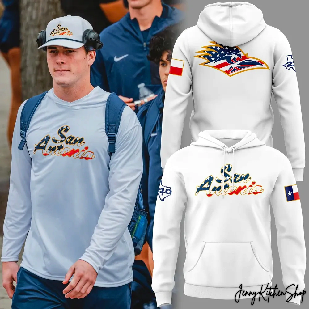UTSA Roadrunners San Antonia 2025 Salute To Service Hoodie