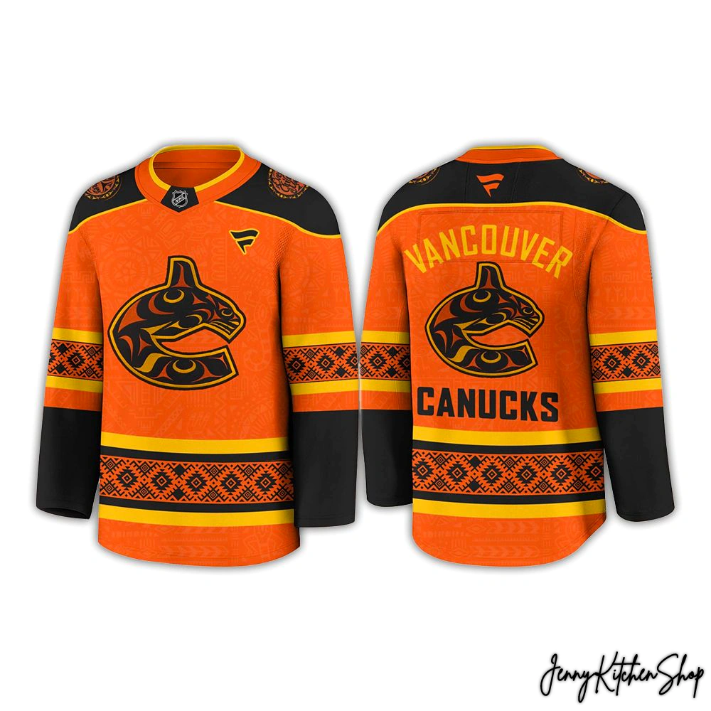 Vancouver Canucks 2025 Indigenous Heritage Night Hockey Jersey