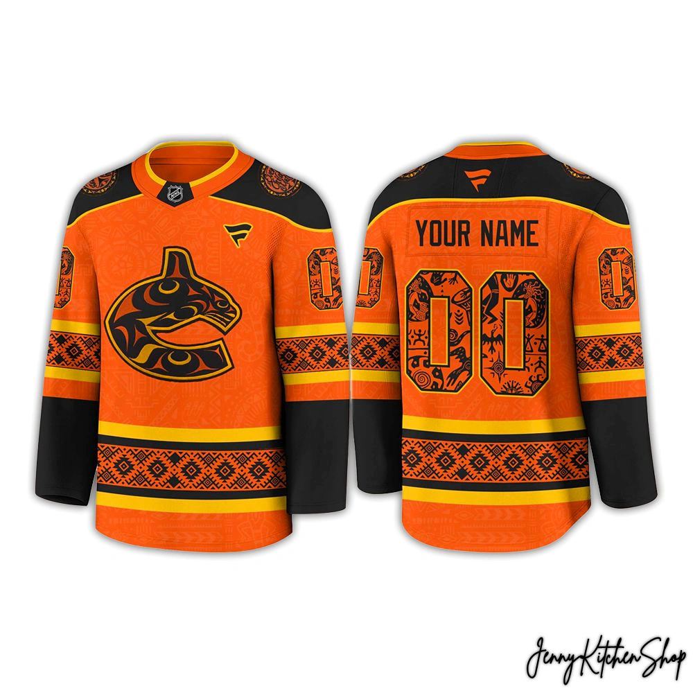Vancouver Canucks 2025 Indigenous Heritage Night Hockey Jersey