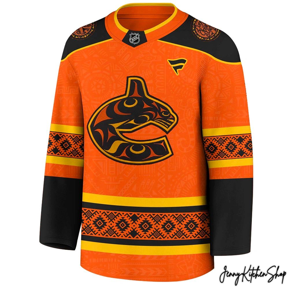 Vancouver Canucks 2025 Indigenous Heritage Night Hockey Jersey
