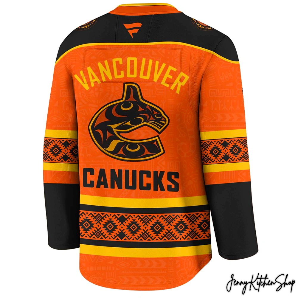 Vancouver Canucks 2025 Indigenous Heritage Night Hockey Jersey