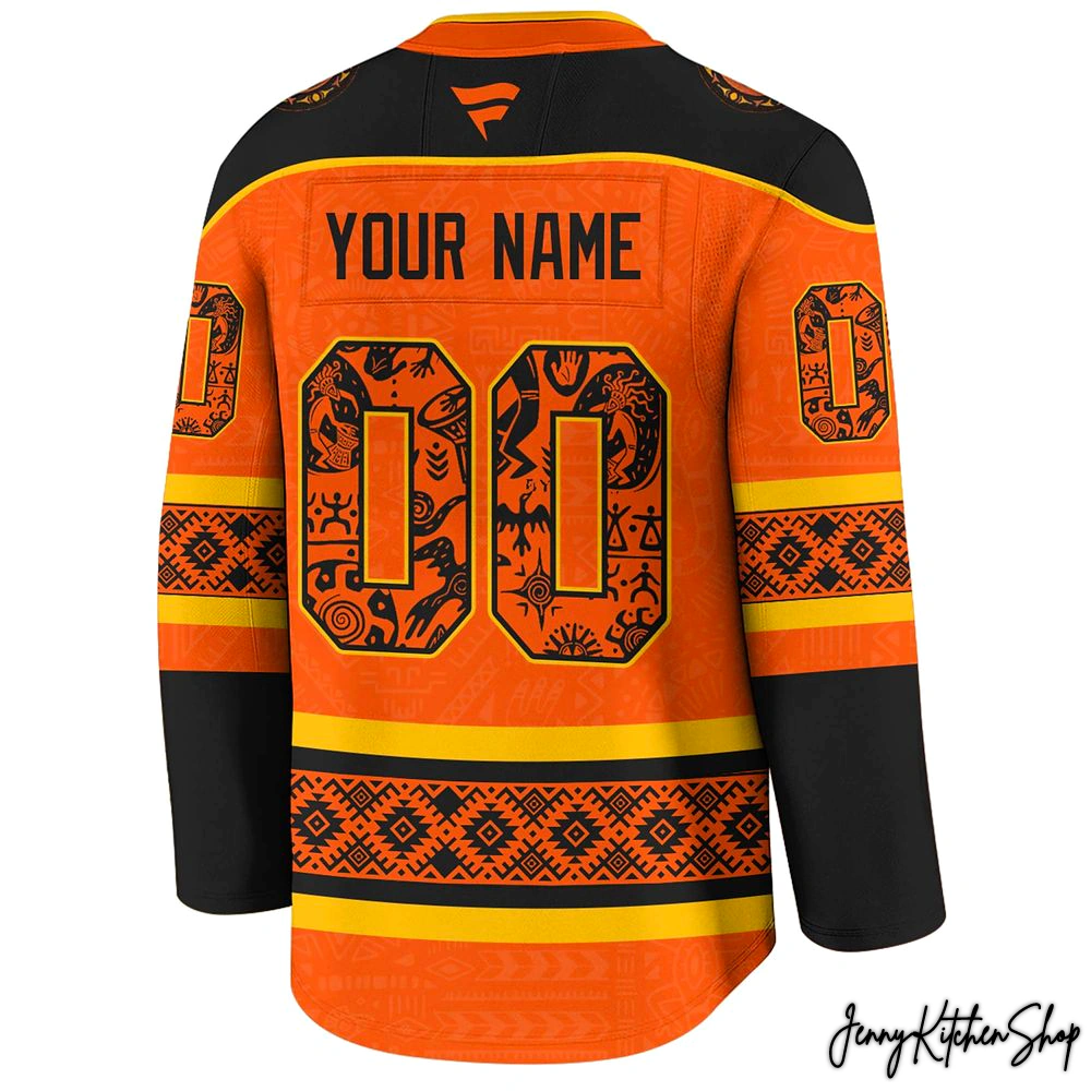 Vancouver Canucks 2025 Indigenous Heritage Night Hockey Jersey