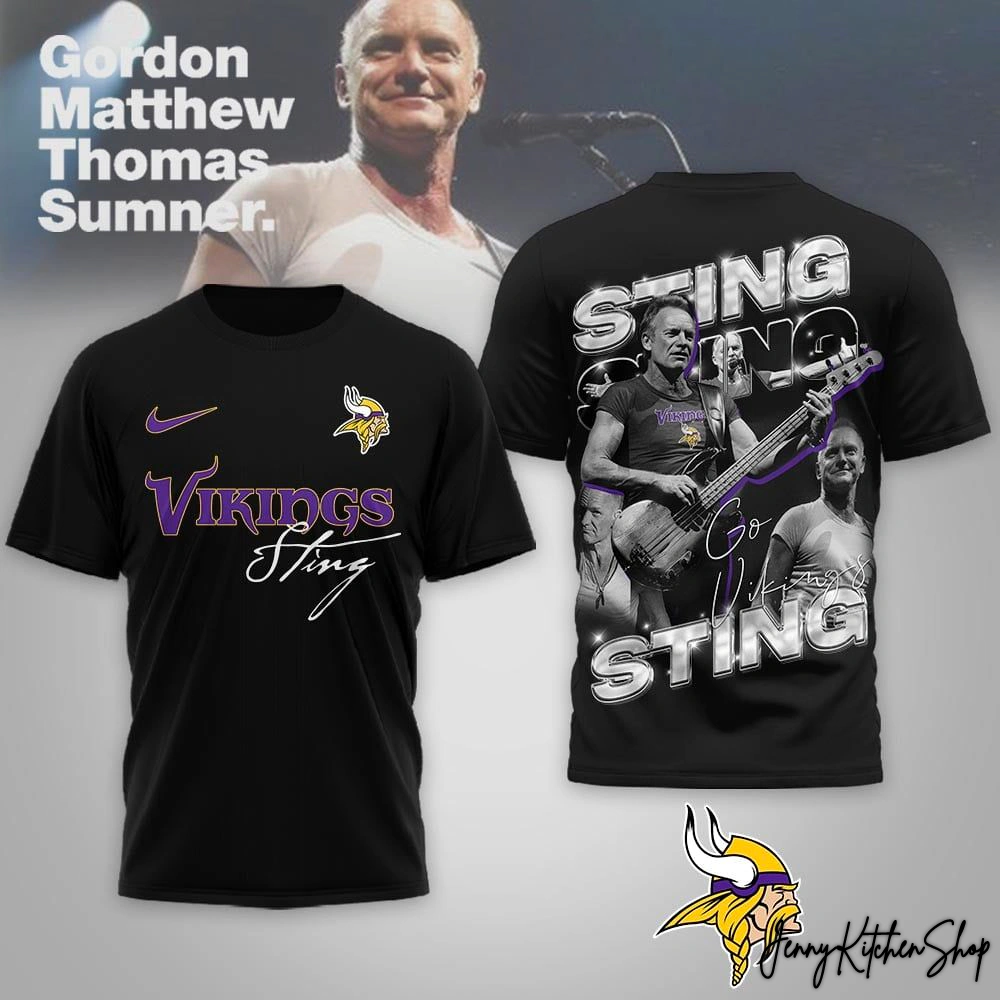 Vikings x Sting New Edition 3D Shirt