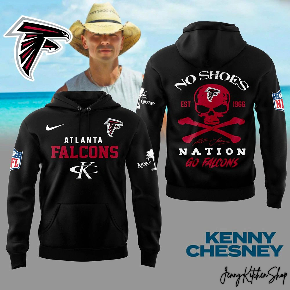 Atlanta Falcons x Kenny Chesney No Shoes Limited Hoodie