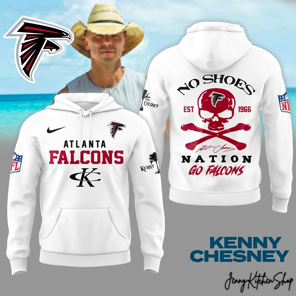 Atlanta Falcons x Kenny Chesney No Shoes Limited Hoodie
