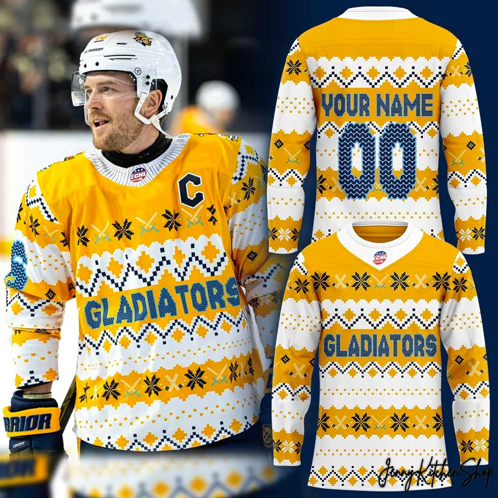 Atlanta Gladiators Holiday Limited Hockey Jersey