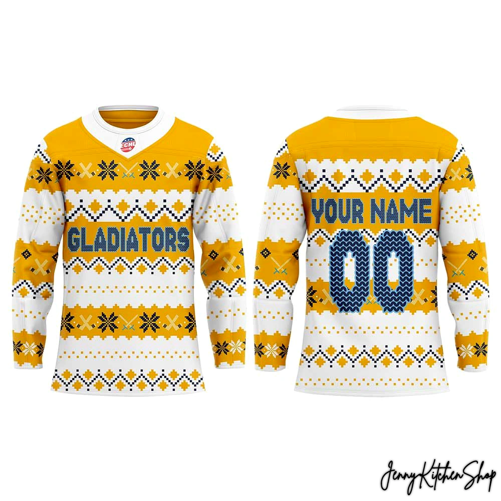 Atlanta Gladiators Holiday Limited Hockey Jersey