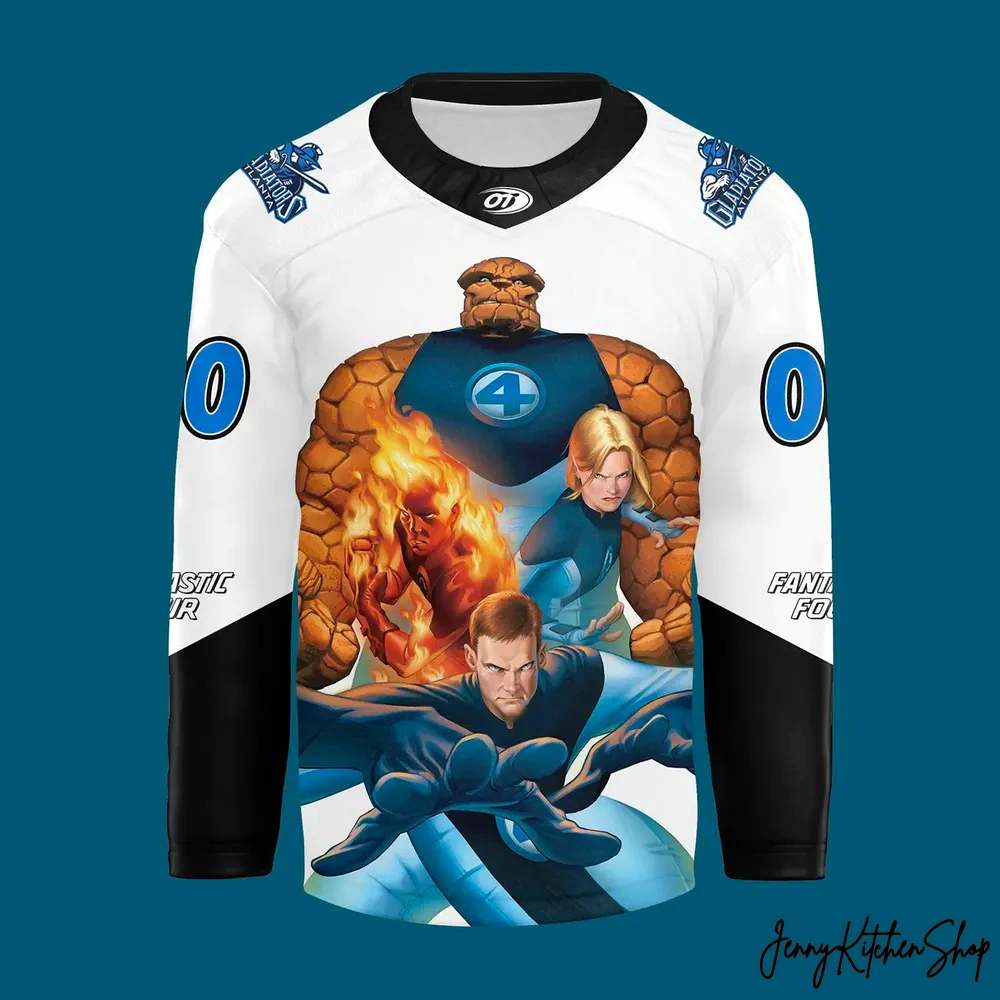 Atlanta Gladiators Marvel Super Hero New Hockey Jersey