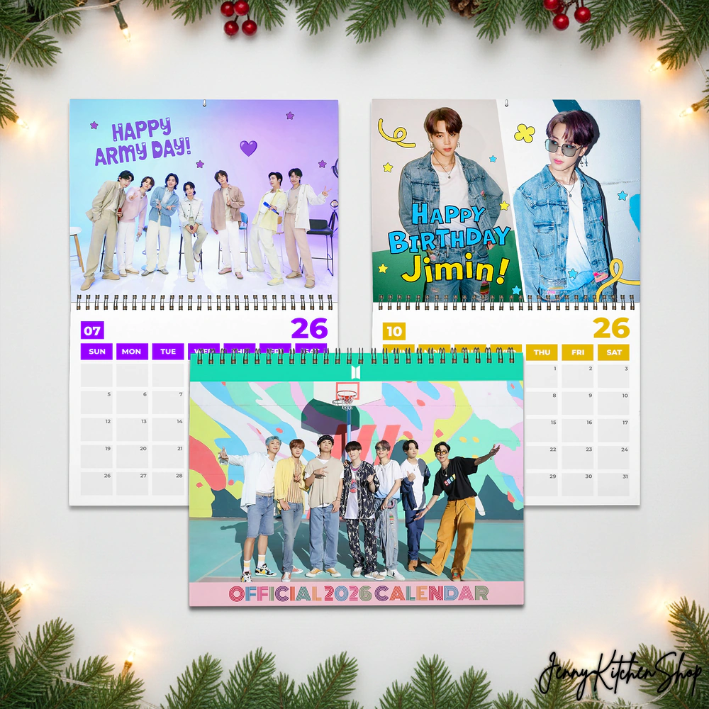 BTS Offical 2026 Calendar